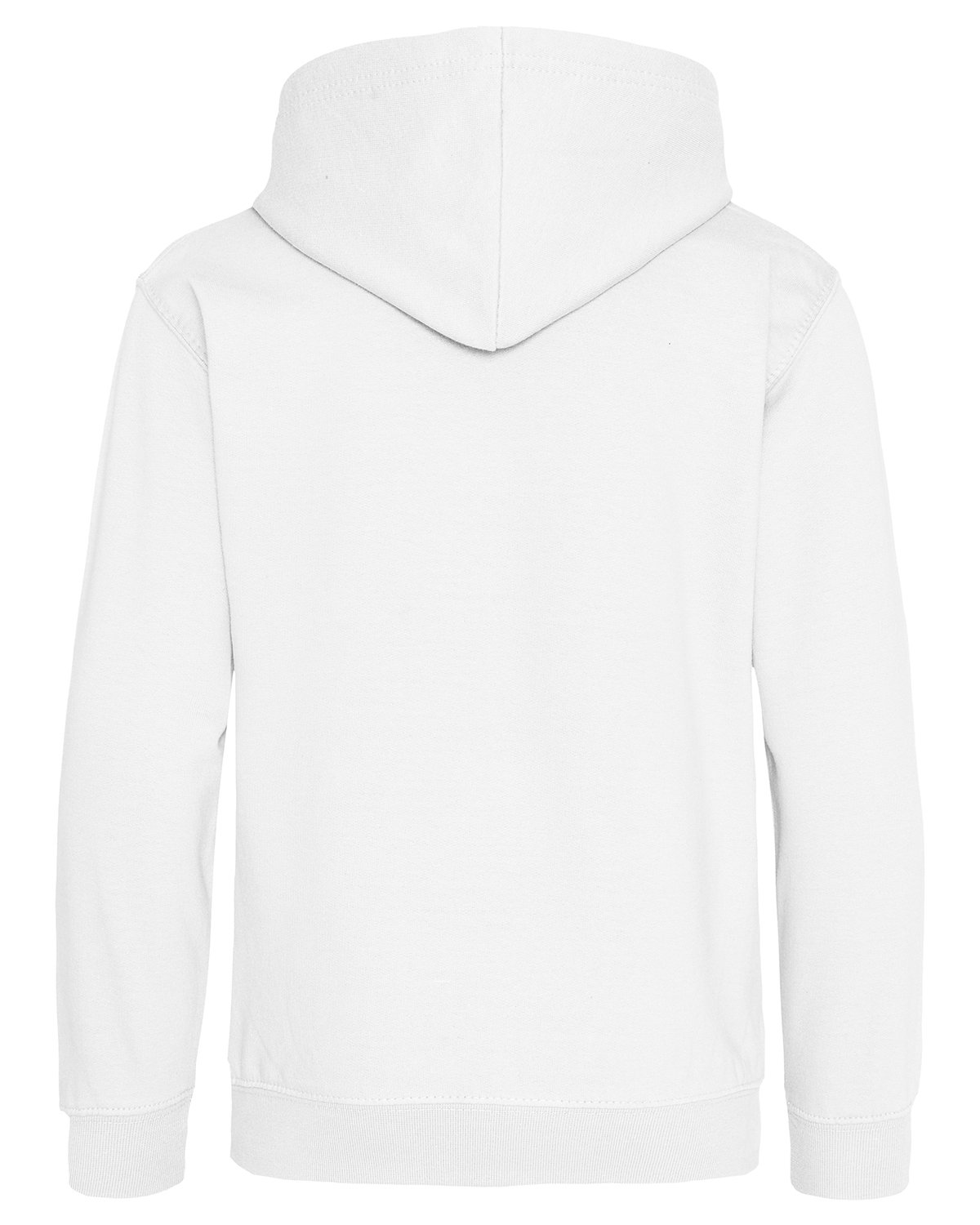JHY001 Just Hoods By AWDis Youth 80/20 Midweight College Hooded Sweatshirt JHY001 Just Hoods By AWDis Youth 80/20 Midweight College Hooded Sweatshirt - Back Image