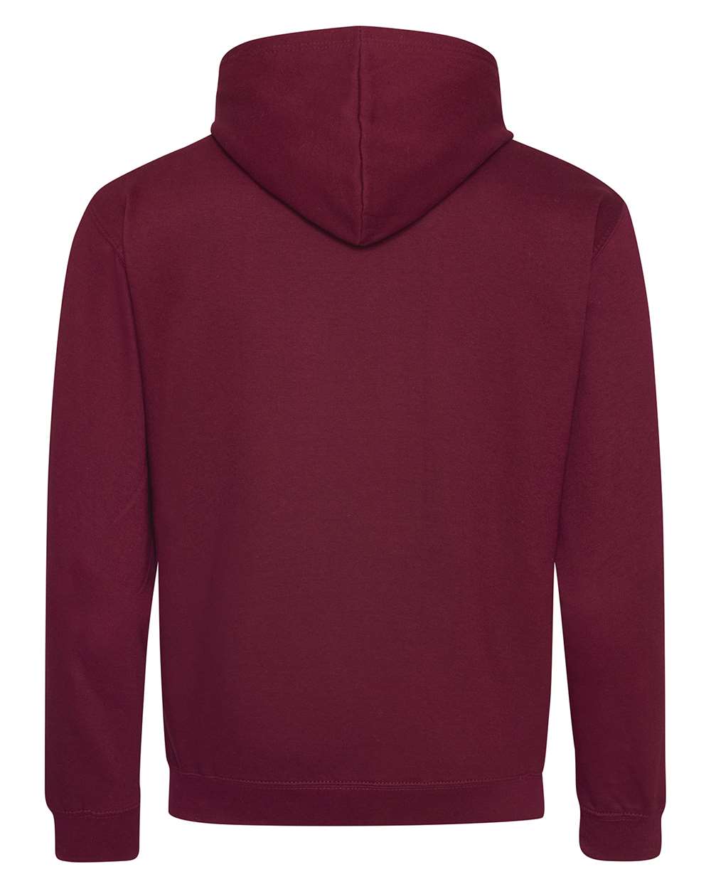 JHA003 Just Hoods By AWDis Adult 80/20 Midweight Varsity Contrast Hooded Sweatshirt - Back Image