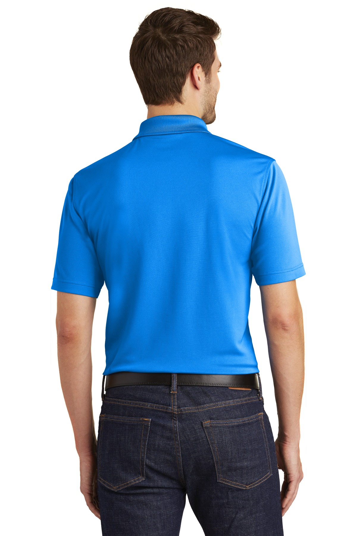 K110 Port Authority Dry Zone UV Micro-Mesh Polo - Back Image