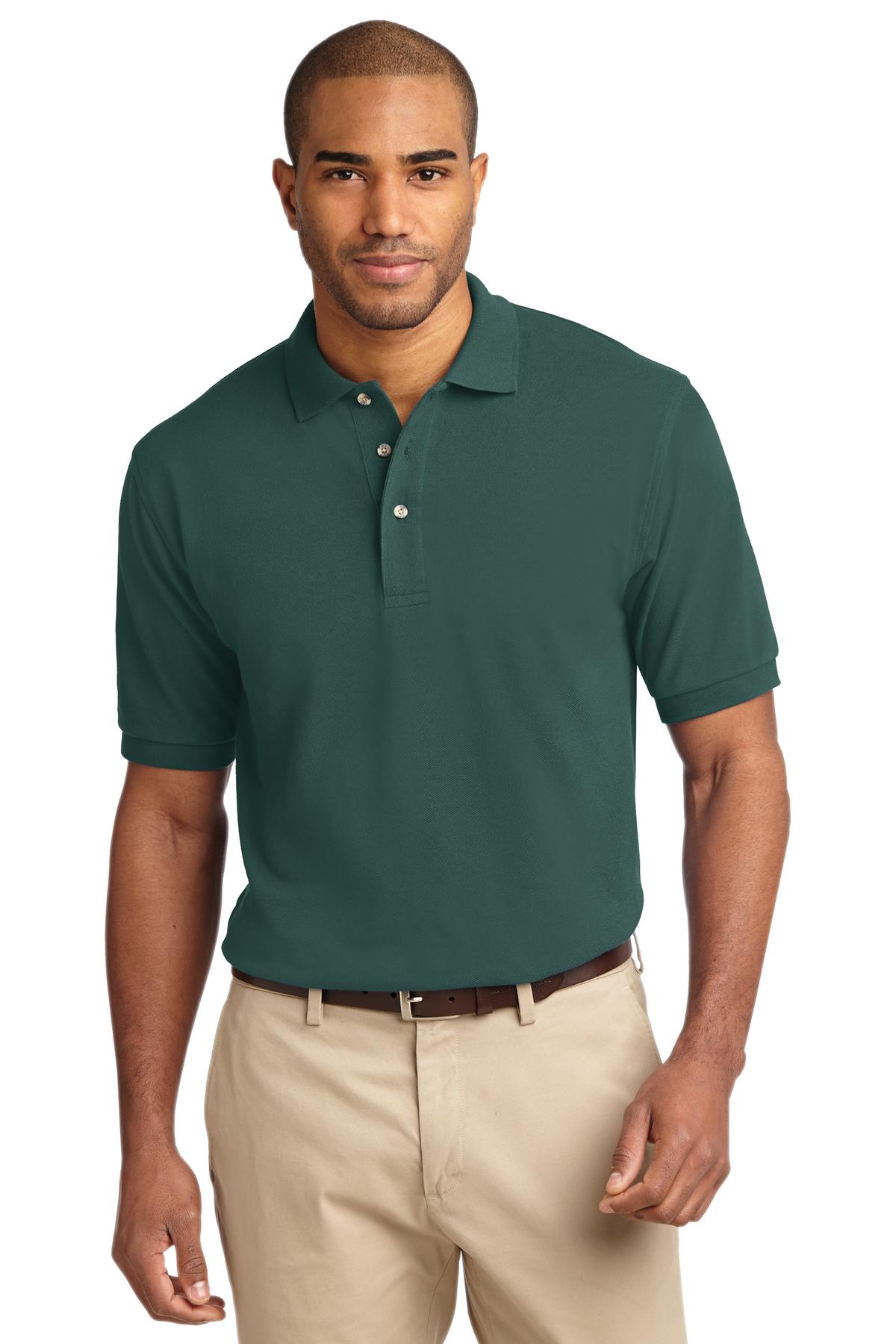 Port Authority Direct to Film (DTF) K420 Heavyweight Cotton Pique Polo Port Authority Direct to Film (DTF) K420 Heavyweight Cotton Pique Polo
