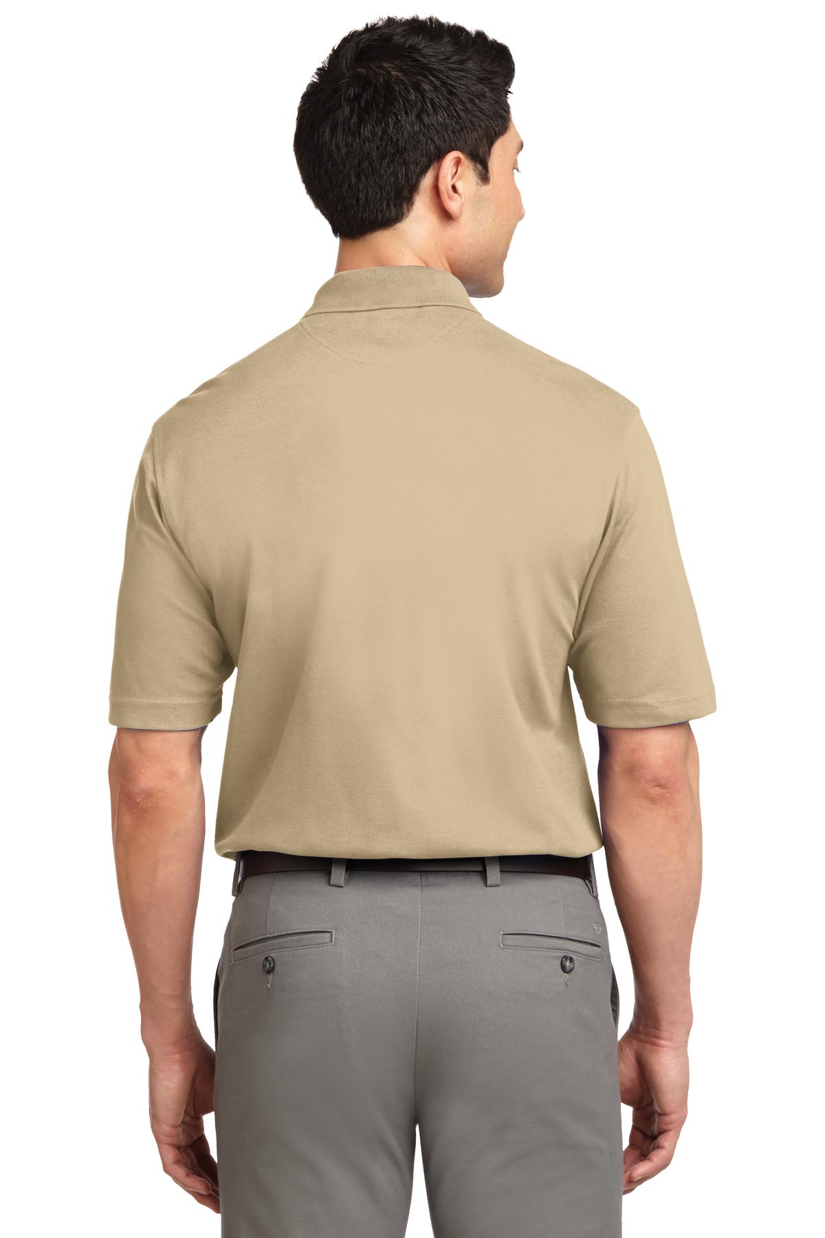 K455 Port Authority Rapid Dry Polo - Back Image