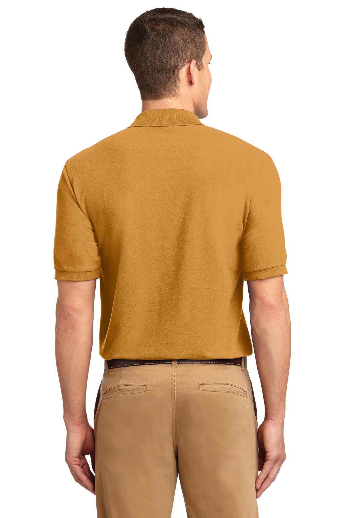 K500 Port Authority Silk Touch Polo. K500 Port Authority Silk Touch Polo. - Back Image