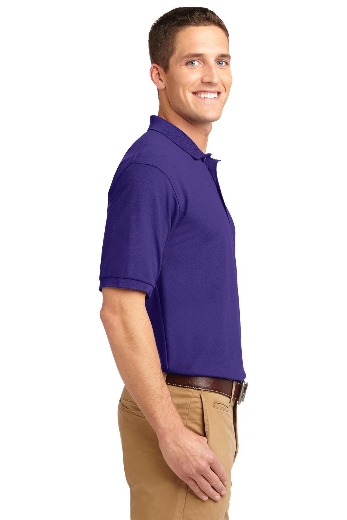 K500 Port Authority Silk Touch Polo. - Siide Image
