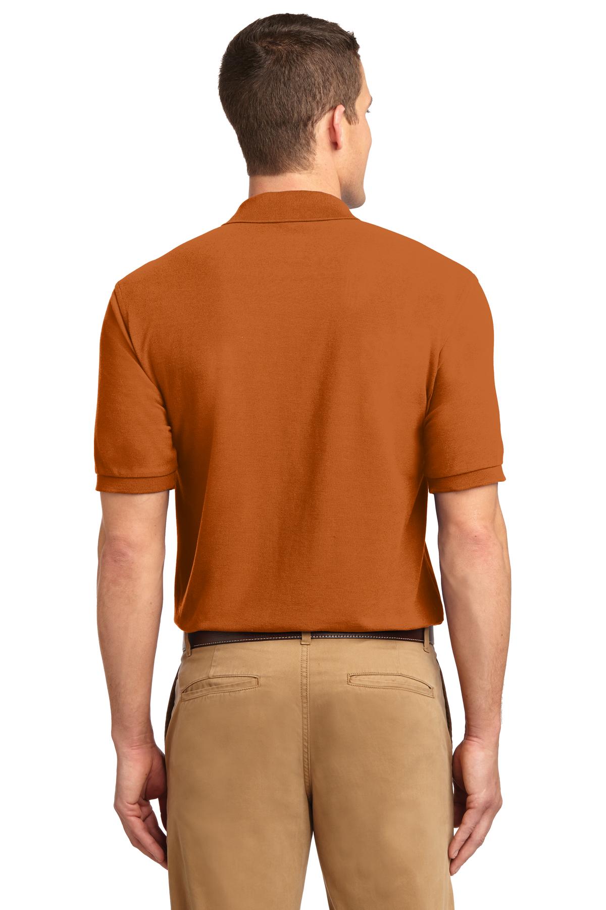 K500 Port Authority Silk Touch Polo. K500 Port Authority Silk Touch Polo. - Back Image