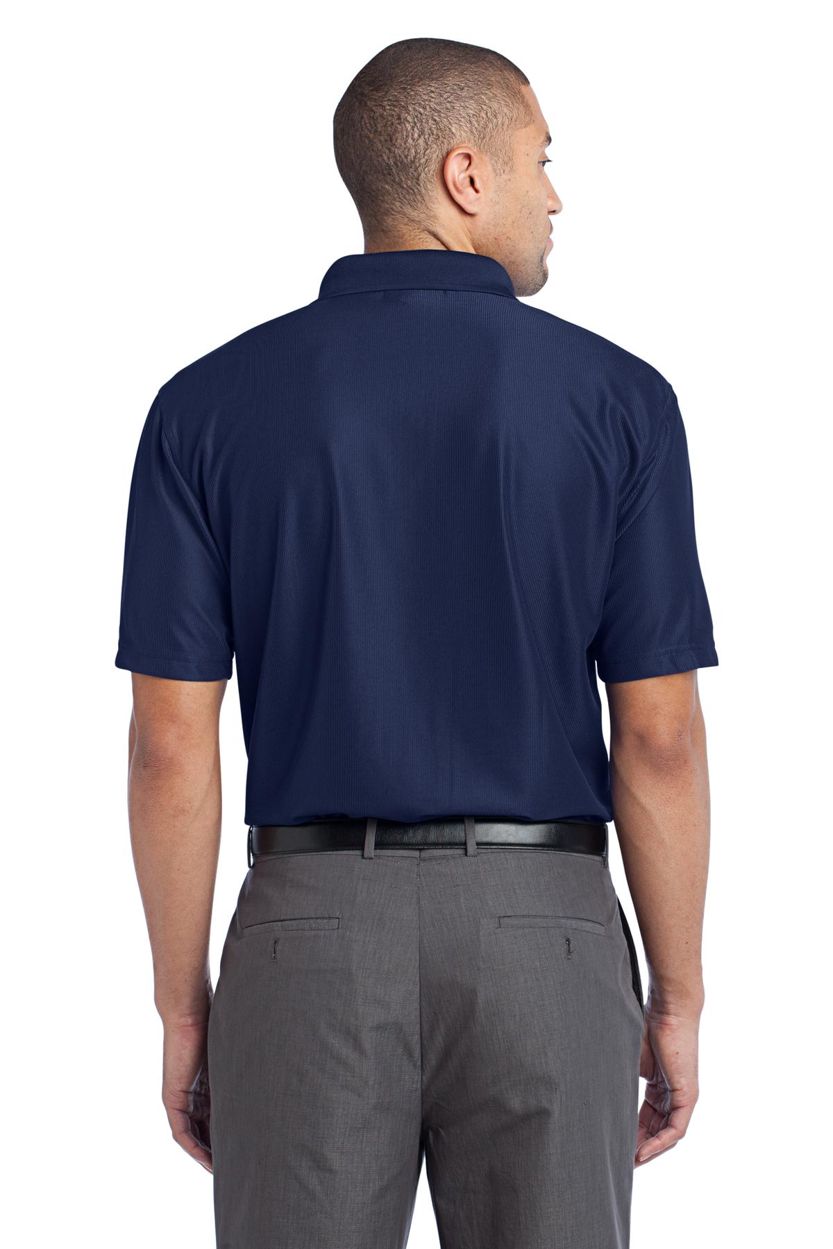 K512 Port Authority Performance Vertical Pique Polo. - Back Image