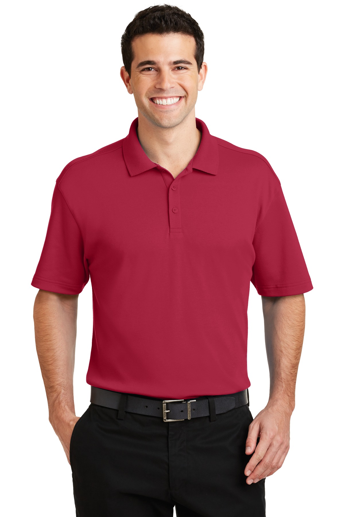 K5200 Port Authority Silk Touch Interlock Performance Polo