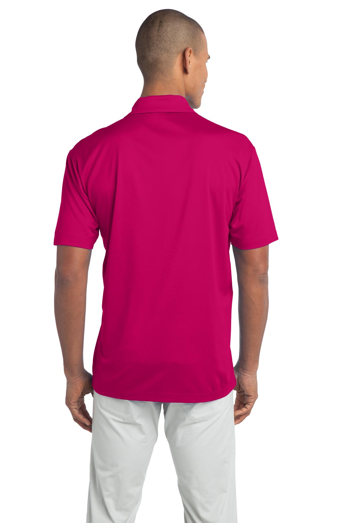 K540 Port Authority Silk Touch Performance Polo. - Back Image