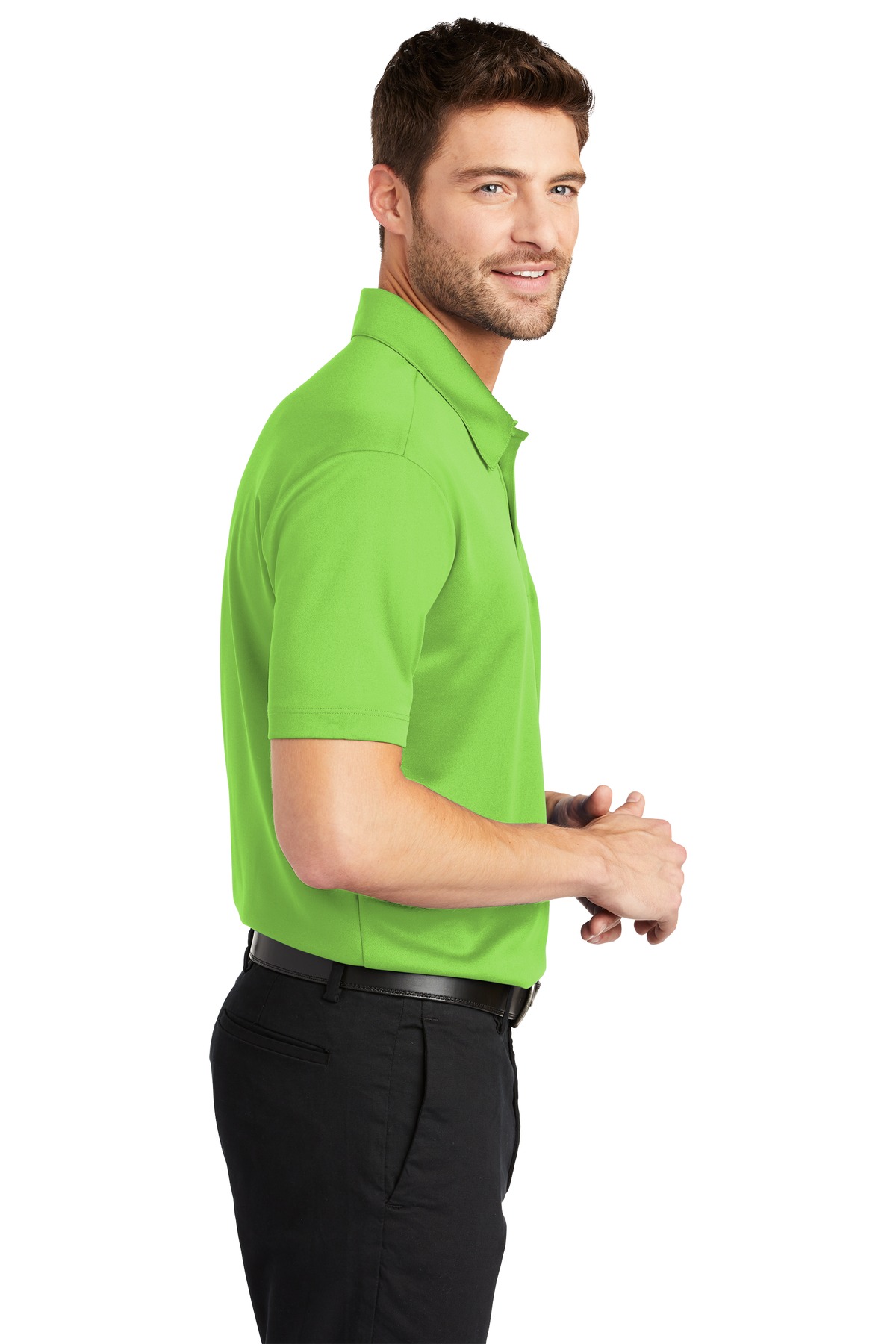 K540P Port Authority Silk Touch Performance Pocket Polo. - Siide Image