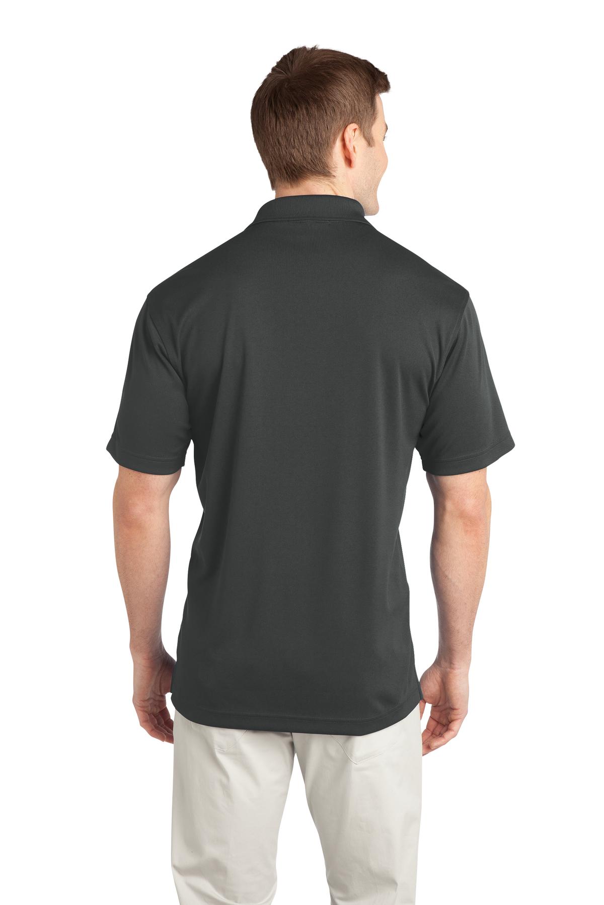 K548 Port Authority Tech Embossed Polo. - Back Image