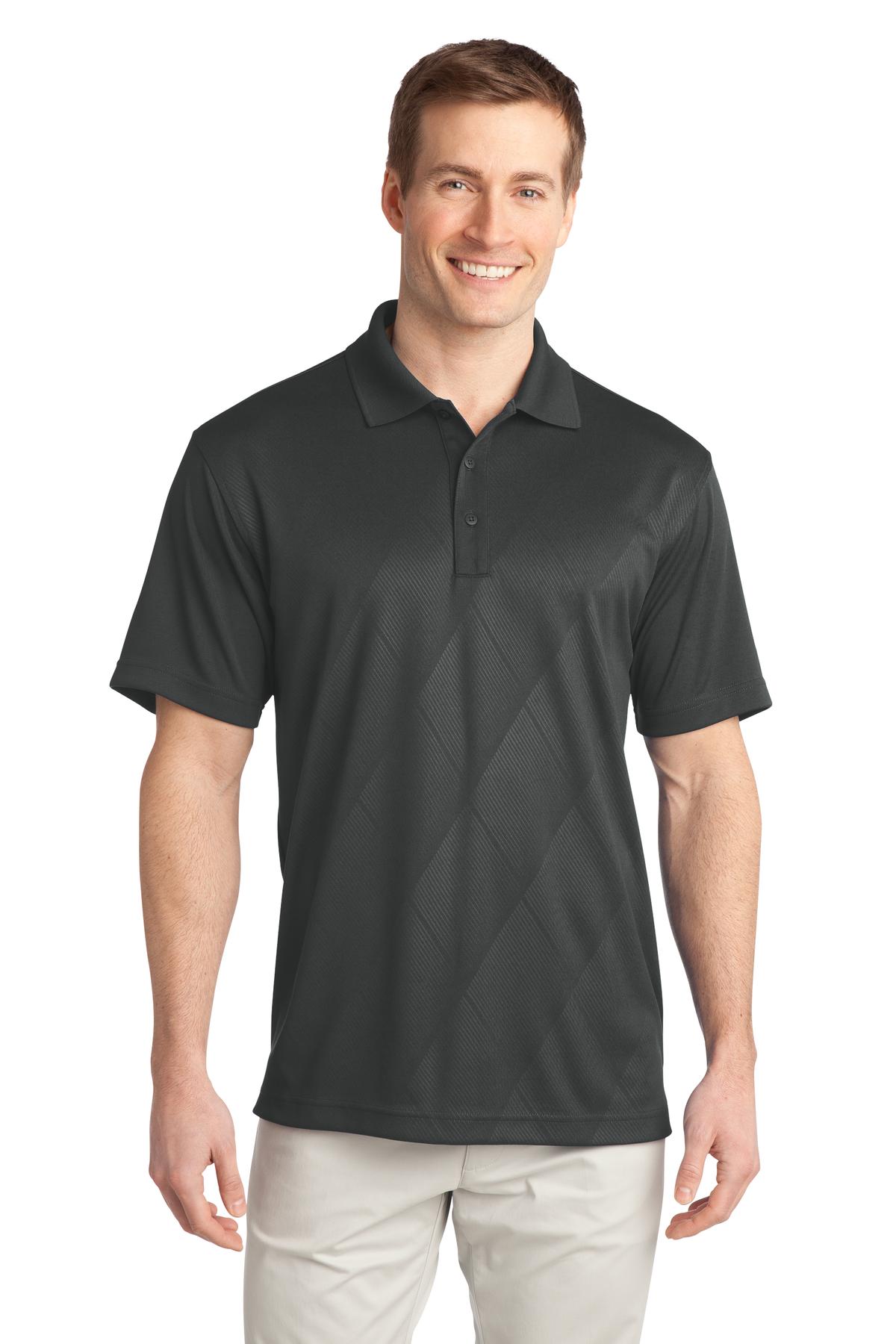K548 Port Authority Tech Embossed Polo.