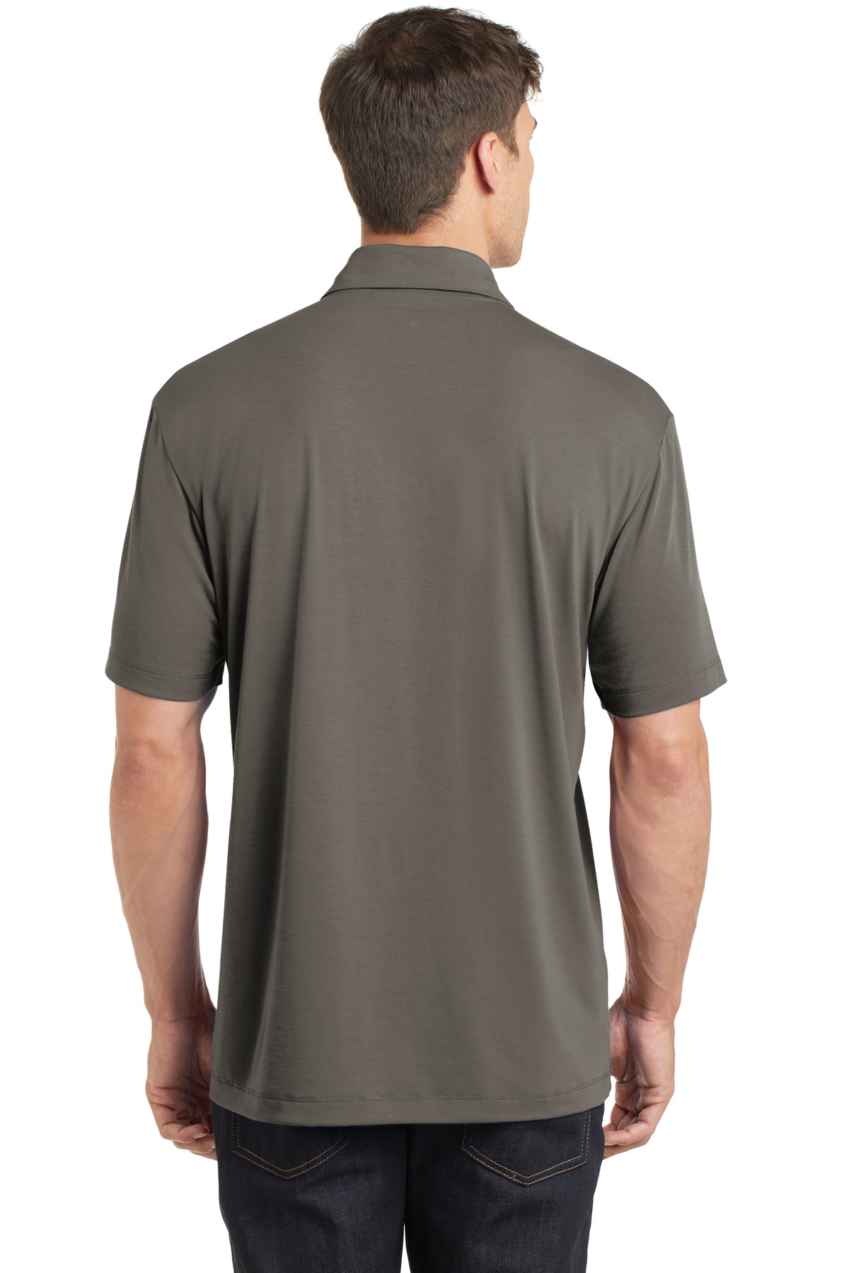 K568 Port Authority Cotton Touch Performance Polo K568 Port Authority Cotton Touch Performance Polo - Back Image