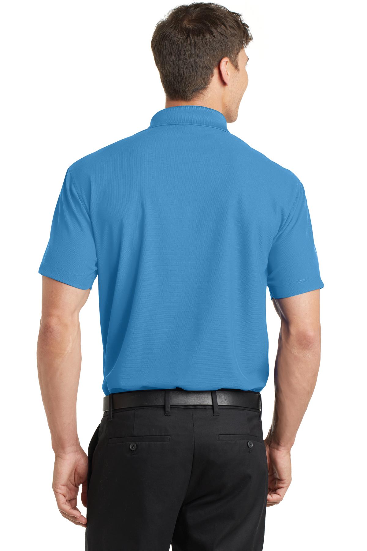 Port Authority Embroidery K572 Dry Zone Grid Polo Port Authority Embroidery K572 Dry Zone Grid Polo - Back Image