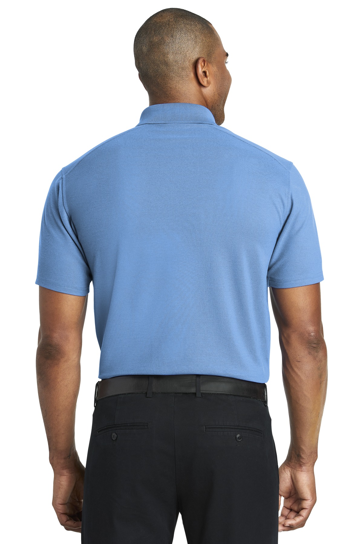 K600 Port Authority EZPerformance Pique Polo - Back Image