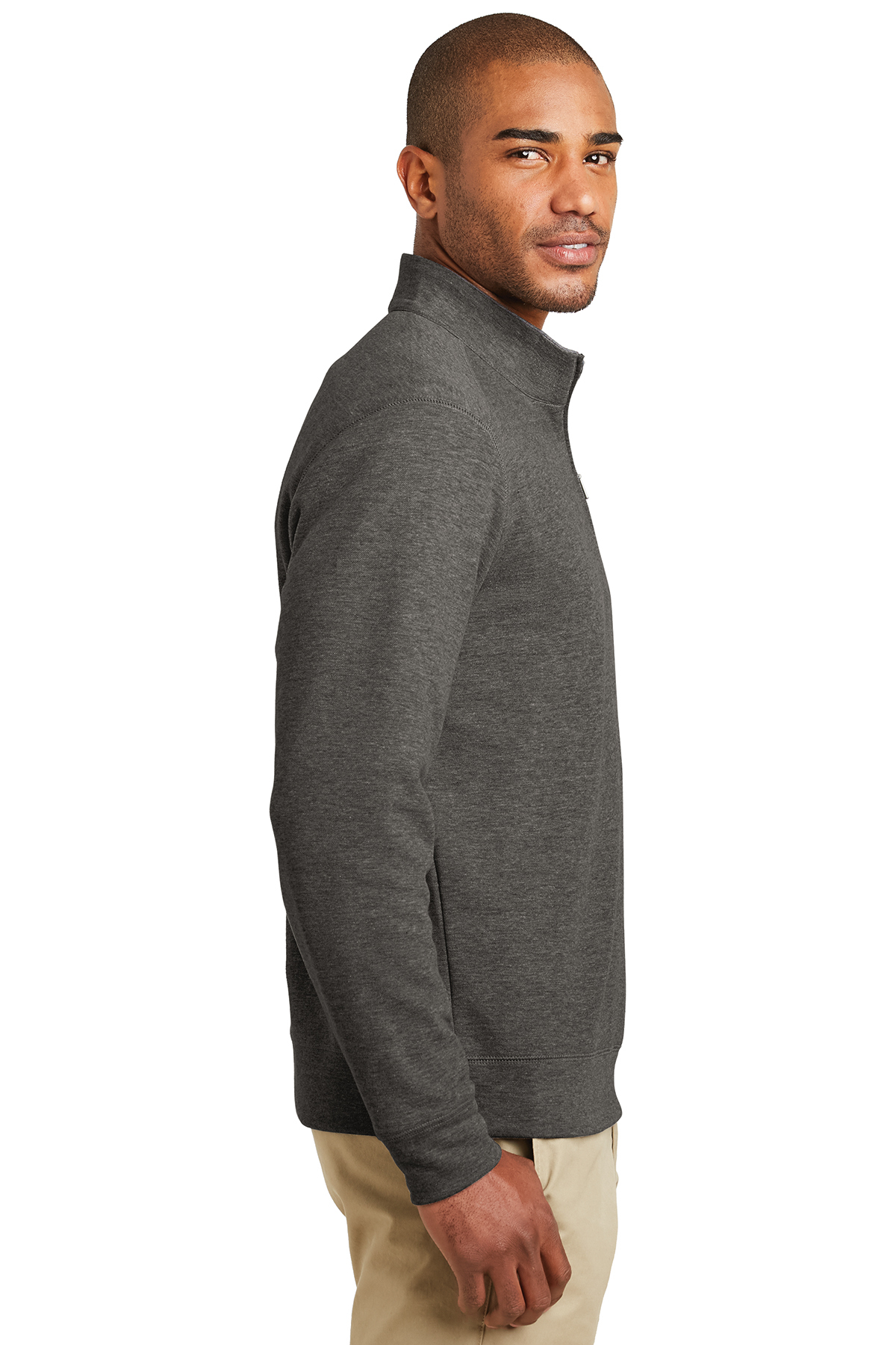 K807 Port Authority Interlock 1/4-Zip K807 Port Authority Interlock 1/4-Zip - Siide Image