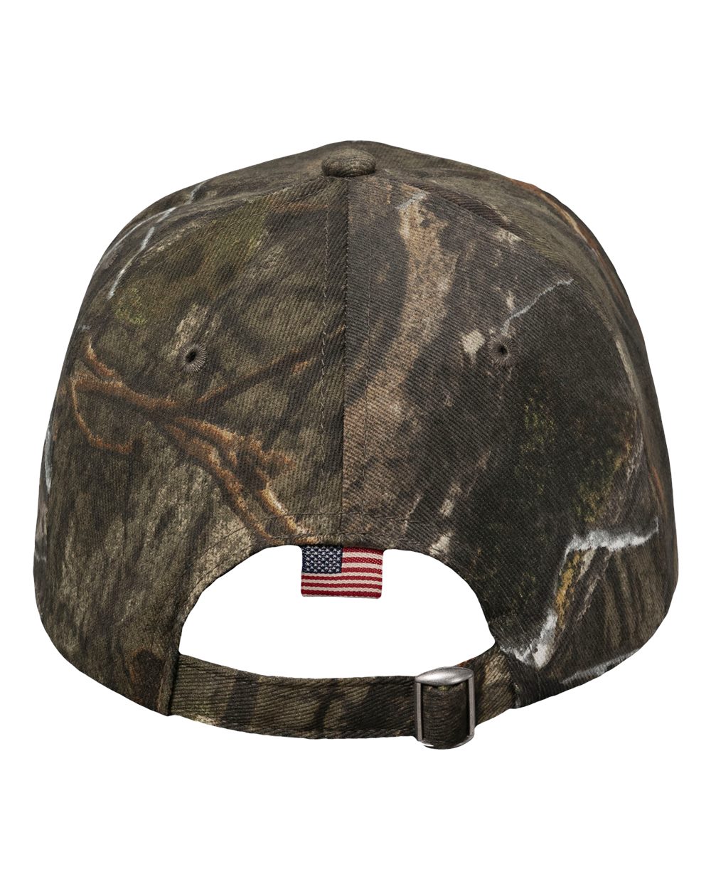 LC350 Kati Camo Woven USA Flag Cap - Back Image