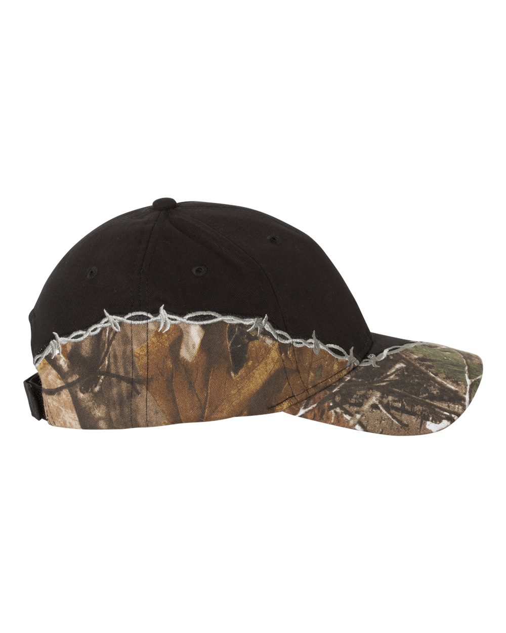 LC4BW Kati Camo with Barbed Wire Embroidery Cap - Siide Image