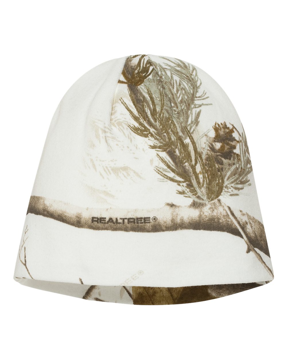 LCB08 Kati 8" Camo Knit Beanie - Back Image