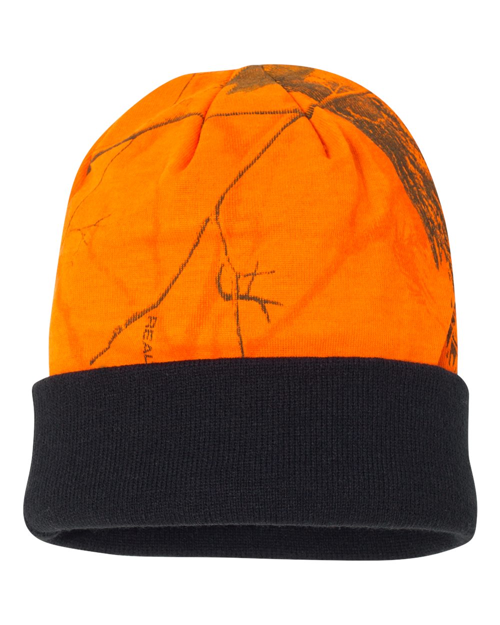 LCB12 Kati 12" Camo Knit Beanie - Back Image
