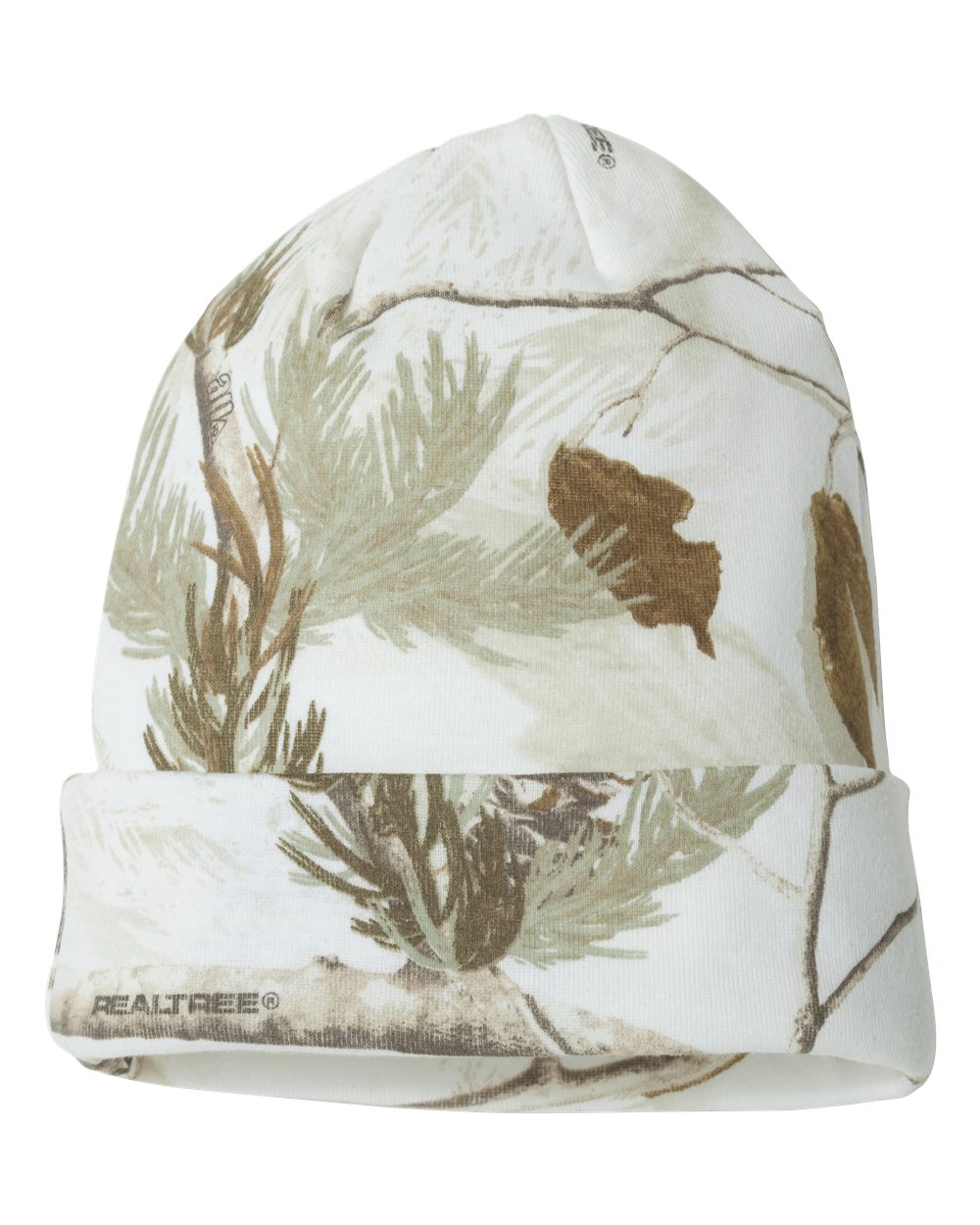 LCB12 Kati 12" Camo Knit Beanie LCB12 Kati 12" Camo Knit Beanie - Back Image