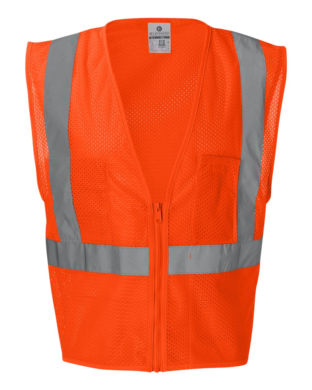1085-1086 Kishigo Ultra-Cool Mesh Vest with Pockets 1085-1086 Kishigo Ultra-Cool Mesh Vest with Pockets