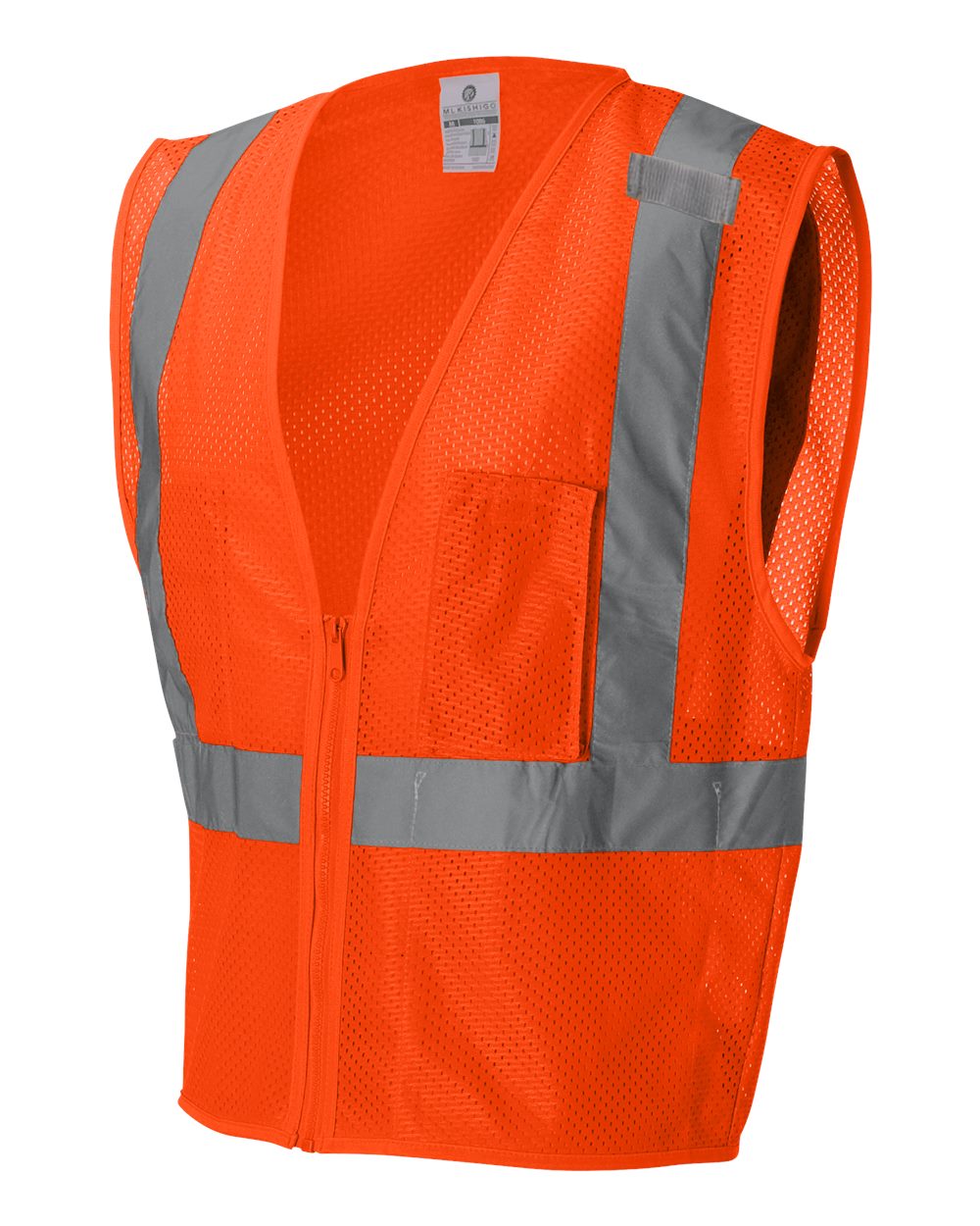 1085-1086 Kishigo Ultra-Cool Mesh Vest with Pockets - Siide Image