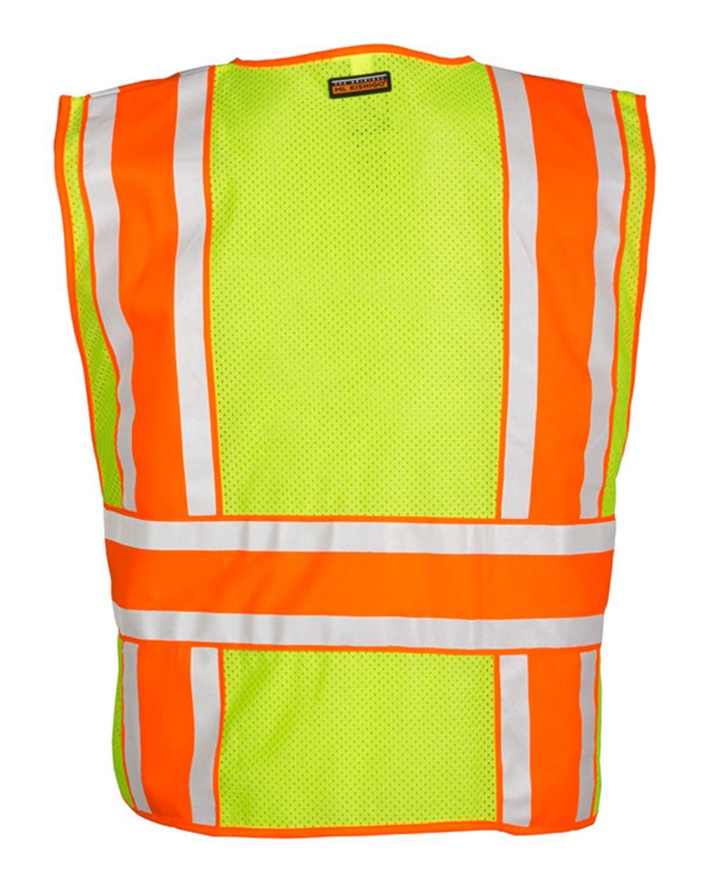 1166B-1167 Kishigo 4 Season Breakaway Vest - Back Image