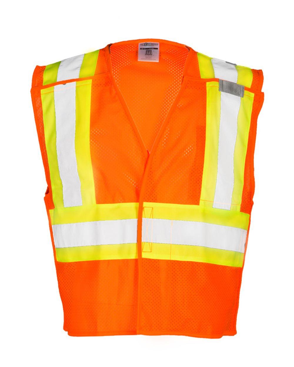1174-1176 Kishigo Contrasting Mesh Breakaway Vest
