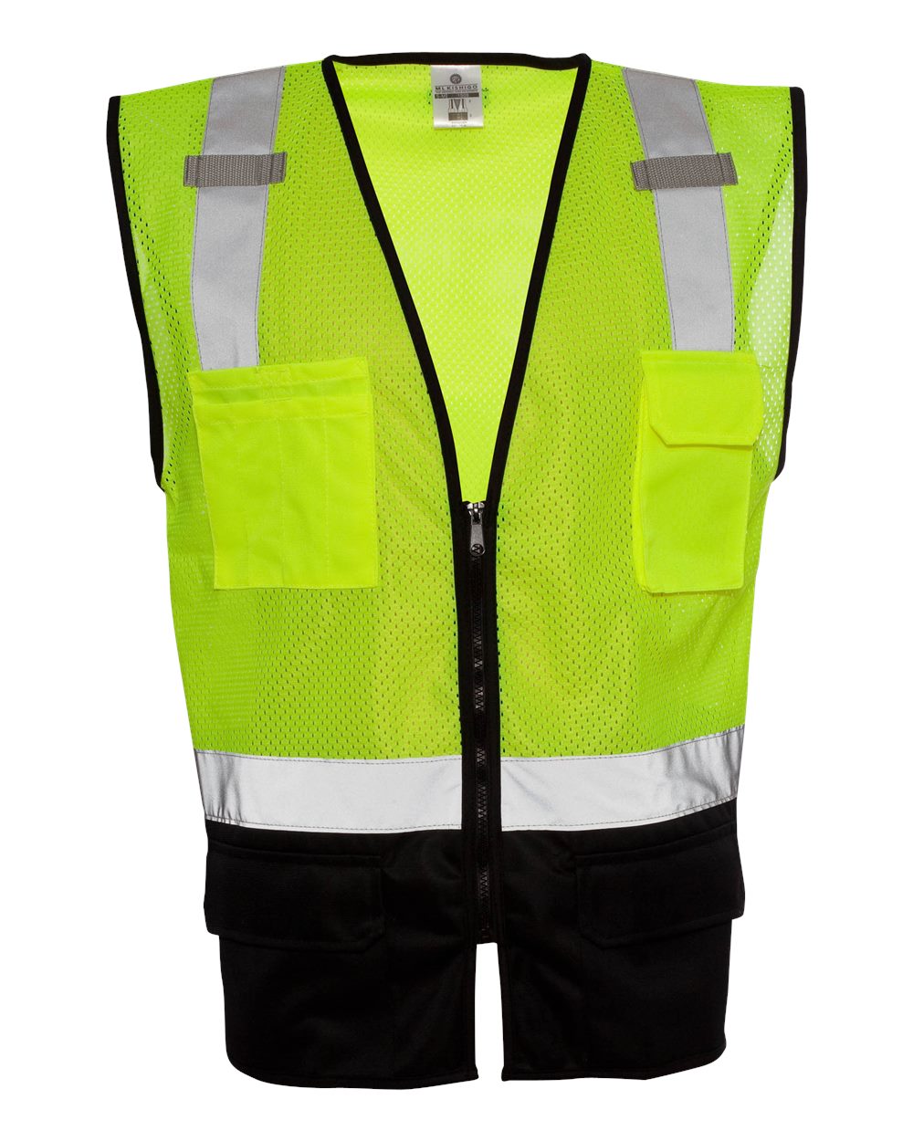 1509 Kishigo Black Bottom Mesh Class 2 Vest 1509 Kishigo Black Bottom Mesh Class 2 Vest
