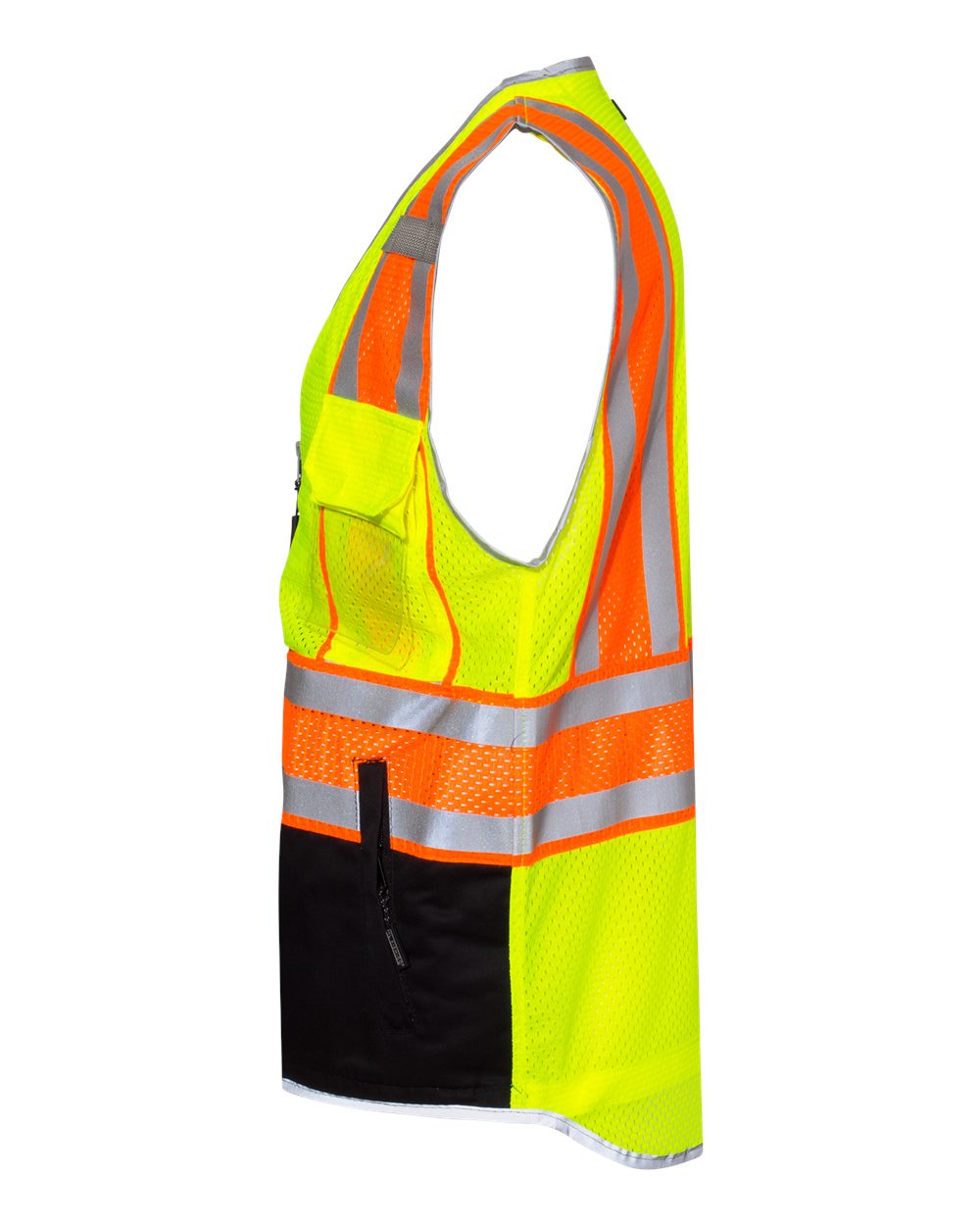 1543-1544 Kishigo Premium Brilliant Series Ultimate Reflective Vest 1543-1544 Kishigo Premium Brilliant Series Ultimate Reflective Vest - Siide Image