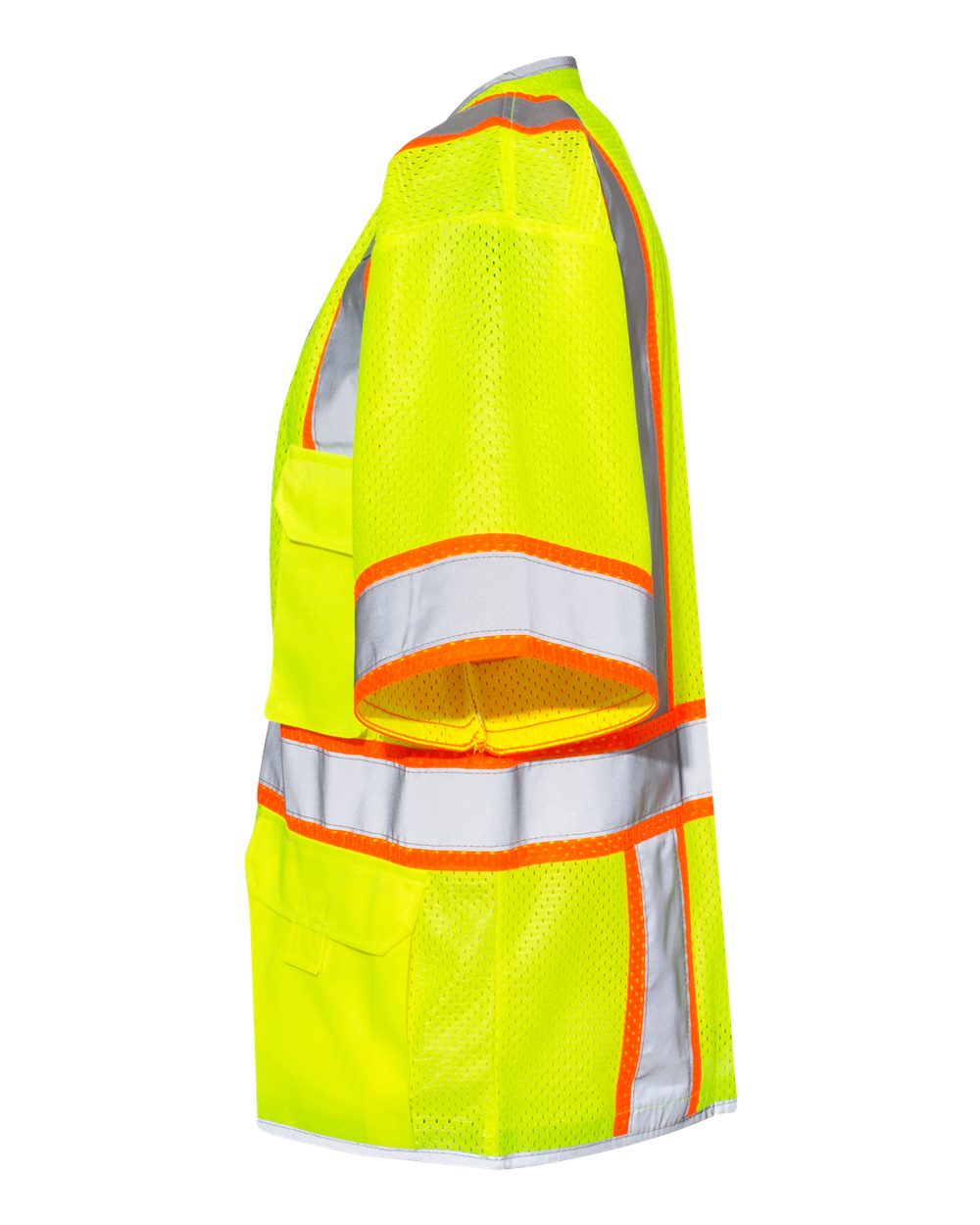 1550-1551 Kishigo Premium Brilliant Series Heavy Duty Class 3 Vest - Siide Image