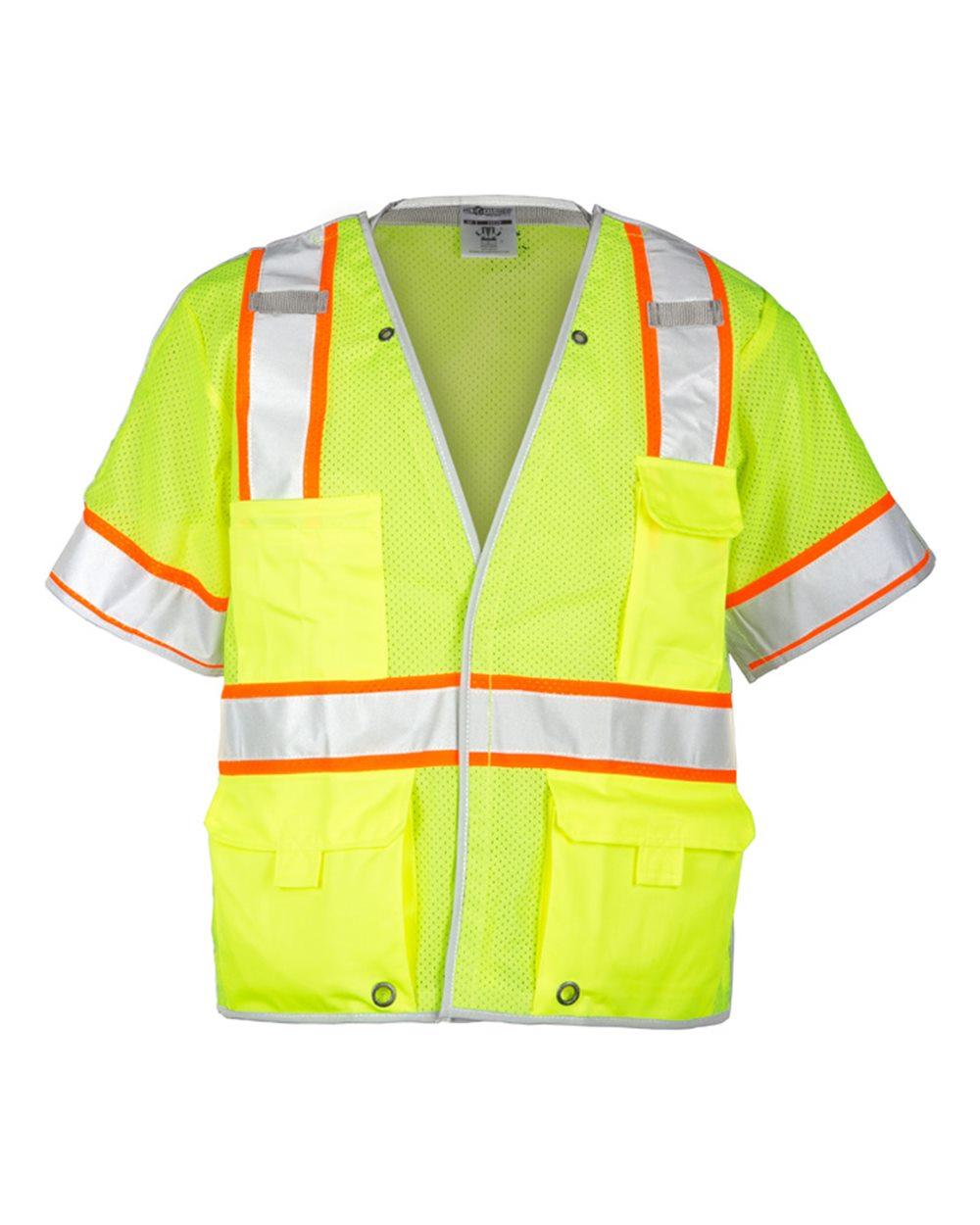 1552-1553b Kishigo Premium Brilliant Series Breakaway Class 3 Vest 1552-1553b Kishigo Premium Brilliant Series Breakaway Class 3 Vest