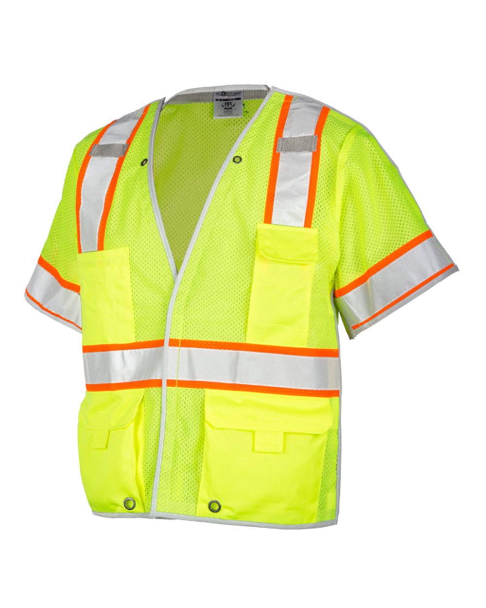 1552-1553b Kishigo Premium Brilliant Series Breakaway Class 3 Vest - Siide Image