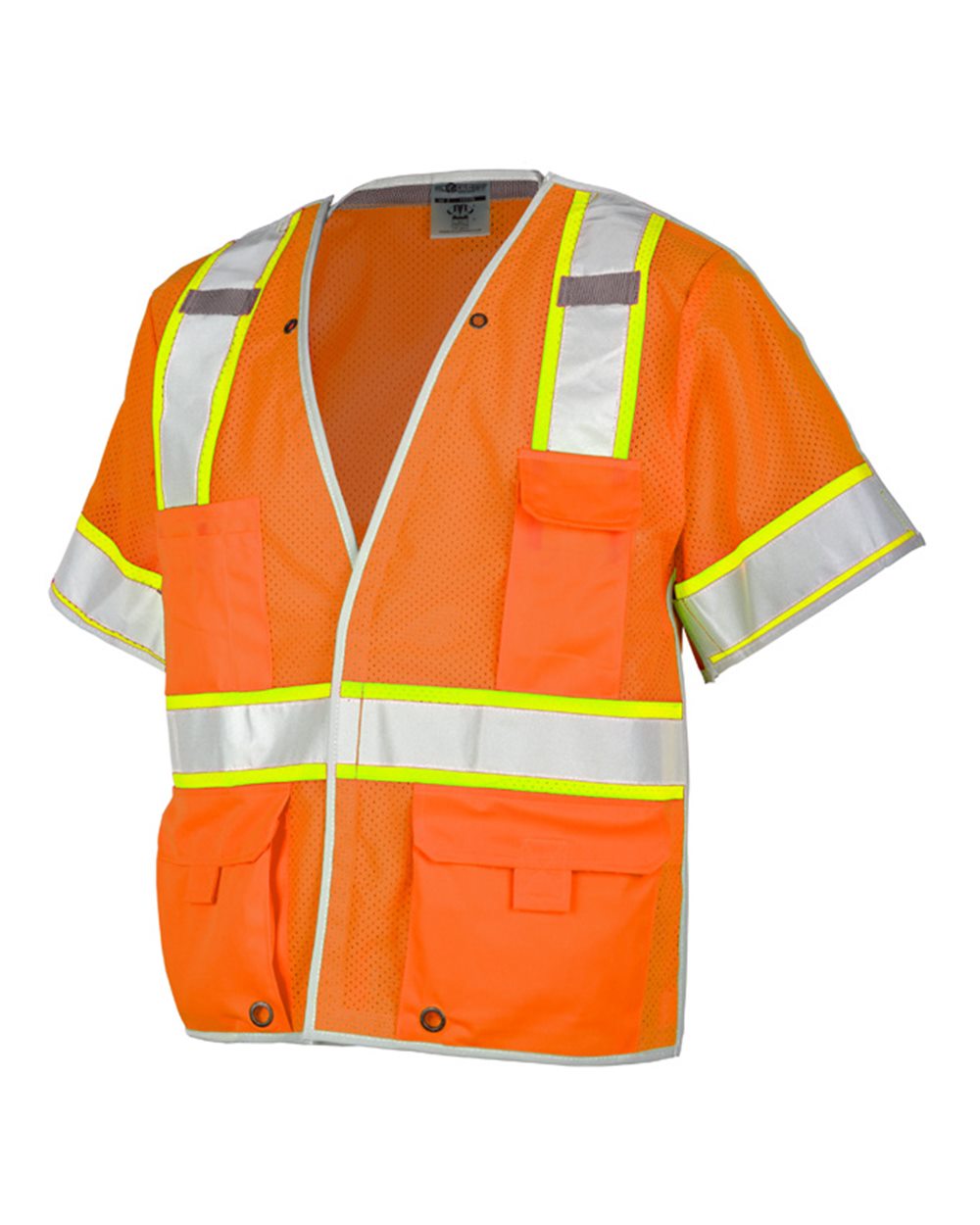 1552-1553b Kishigo Premium Brilliant Series Breakaway Class 3 Vest - Siide Image