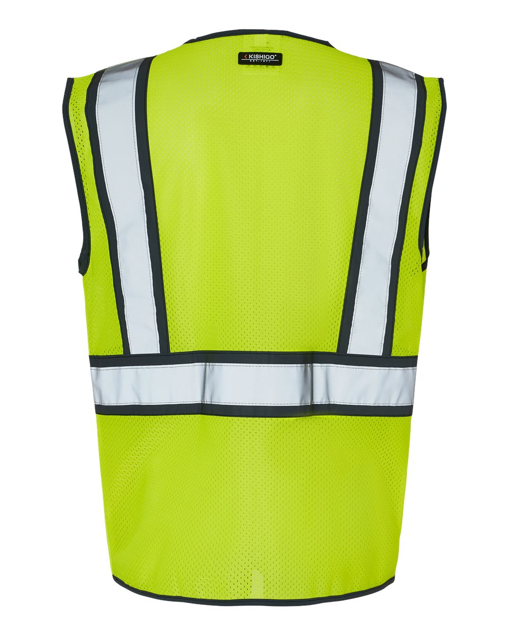 1595-1598 Kishigo Standard Contrast Vest - Back Image