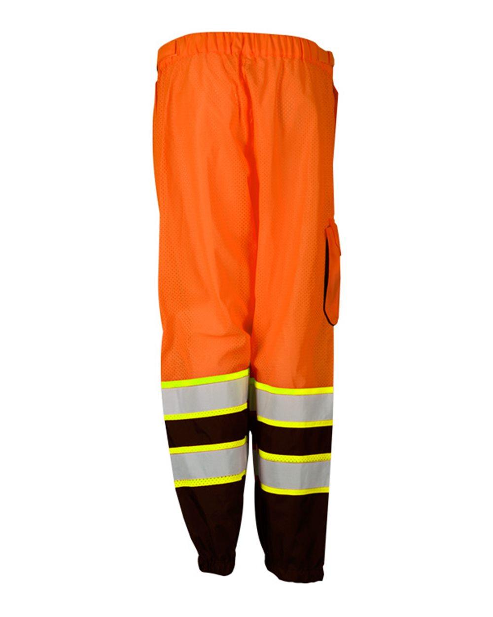 3118-3119 Kishigo Premium Brilliant Series Mesh Pants - Back Image
