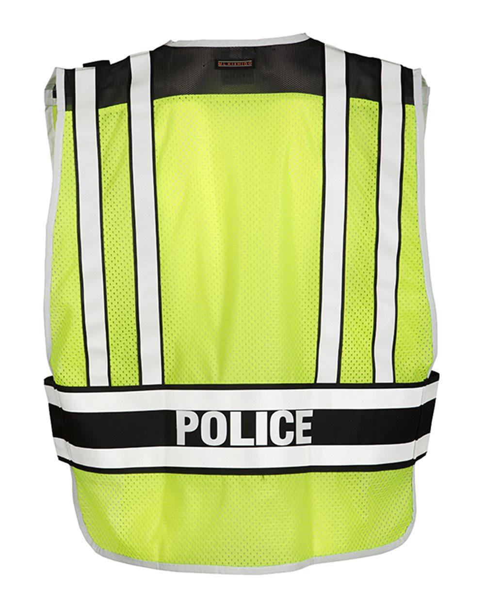 4001BZ Kishigo Police Vest - Back Image