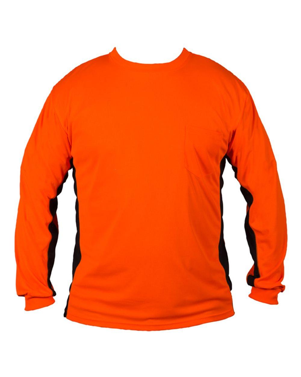 9202-9203 Kishigo Premium Black Series Long Sleeve Hi-Viz T-Shirt 9202-9203 Kishigo Premium Black Series Long Sleeve Hi-Viz T-Shirt