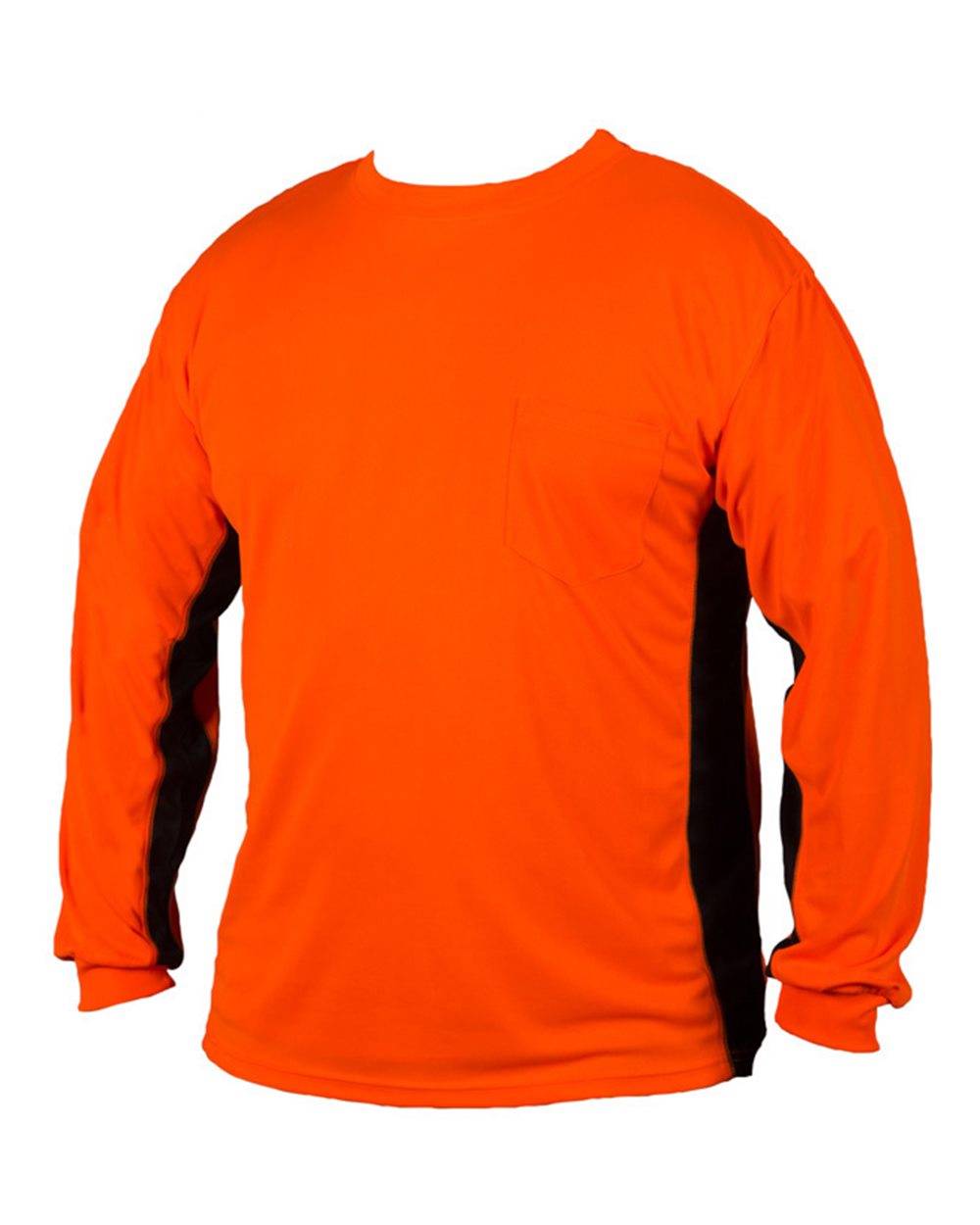9202-9203 Kishigo Premium Black Series Long Sleeve Hi-Viz T-Shirt - Siide Image