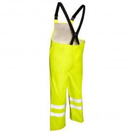 9665P Kishigo Storm Stopper Rainwear Bib - Back Image