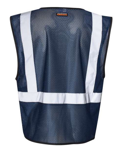 B120-131 Kishigo EV Series Enhanced Visibility Non-ANSI Vest B120-131 Kishigo EV Series Enhanced Visibility Non-ANSI Vest - Back Image