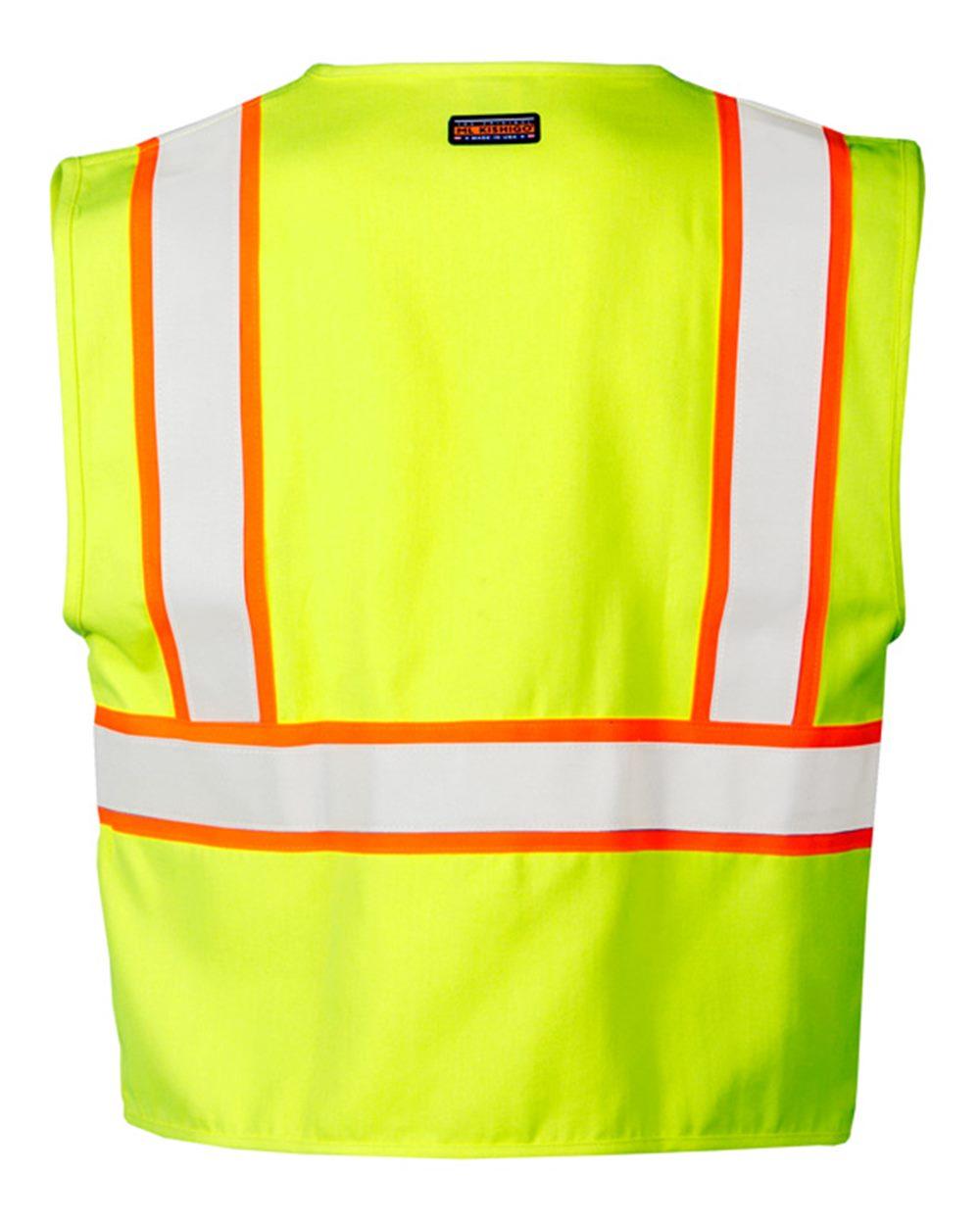 F306-F307 Kishigo FR Pro Series Vest - Back Image