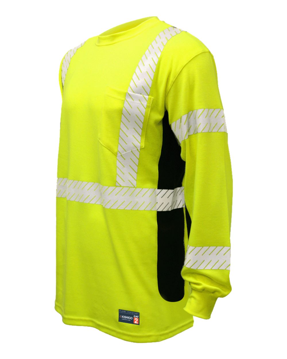 F506T Kishigo FR Long Sleeve T-Shirt Tall Sizes - Siide Image