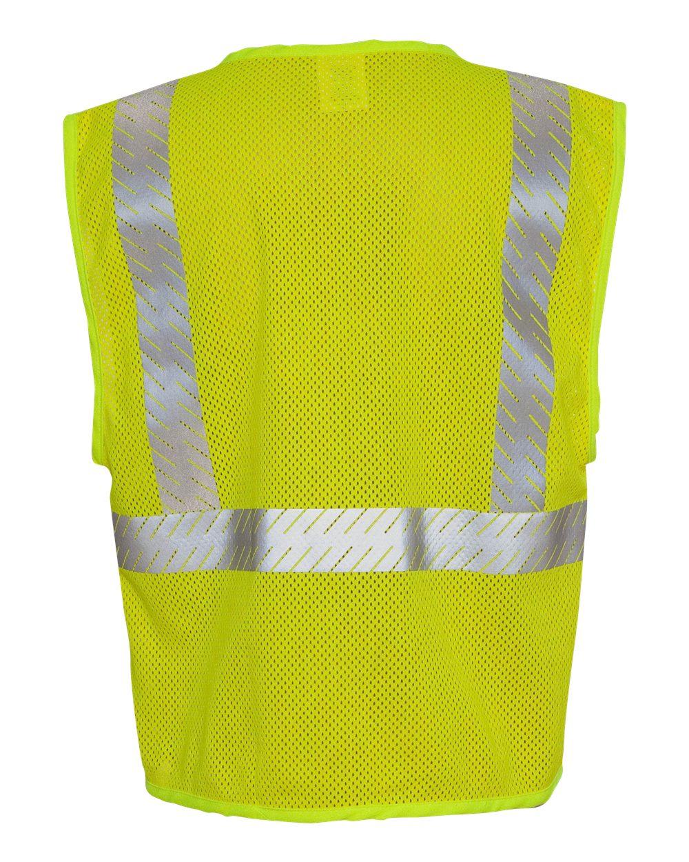 FM389 Kishigo Flame-Resistant Breathable Mesh Vest - Back Image