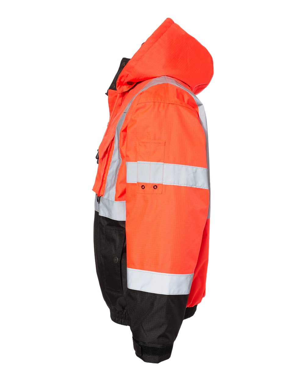 JS130-131 Kishigo Ripstop Bomber Jacket - Siide Image