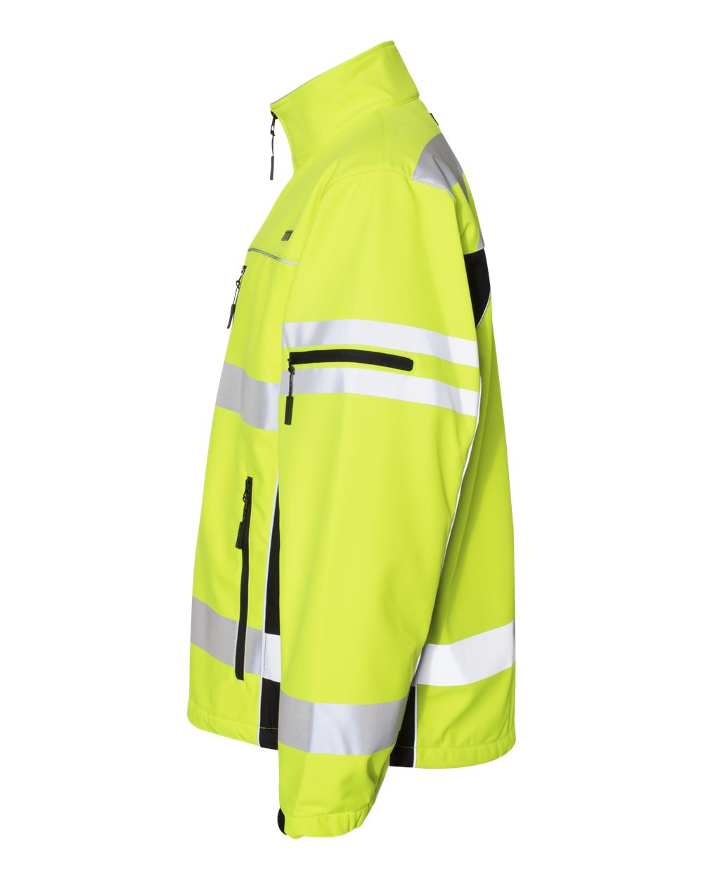 JS137-138 Kishigo Premium Black Series Class 3 Soft Shell Jacket - Siide Image