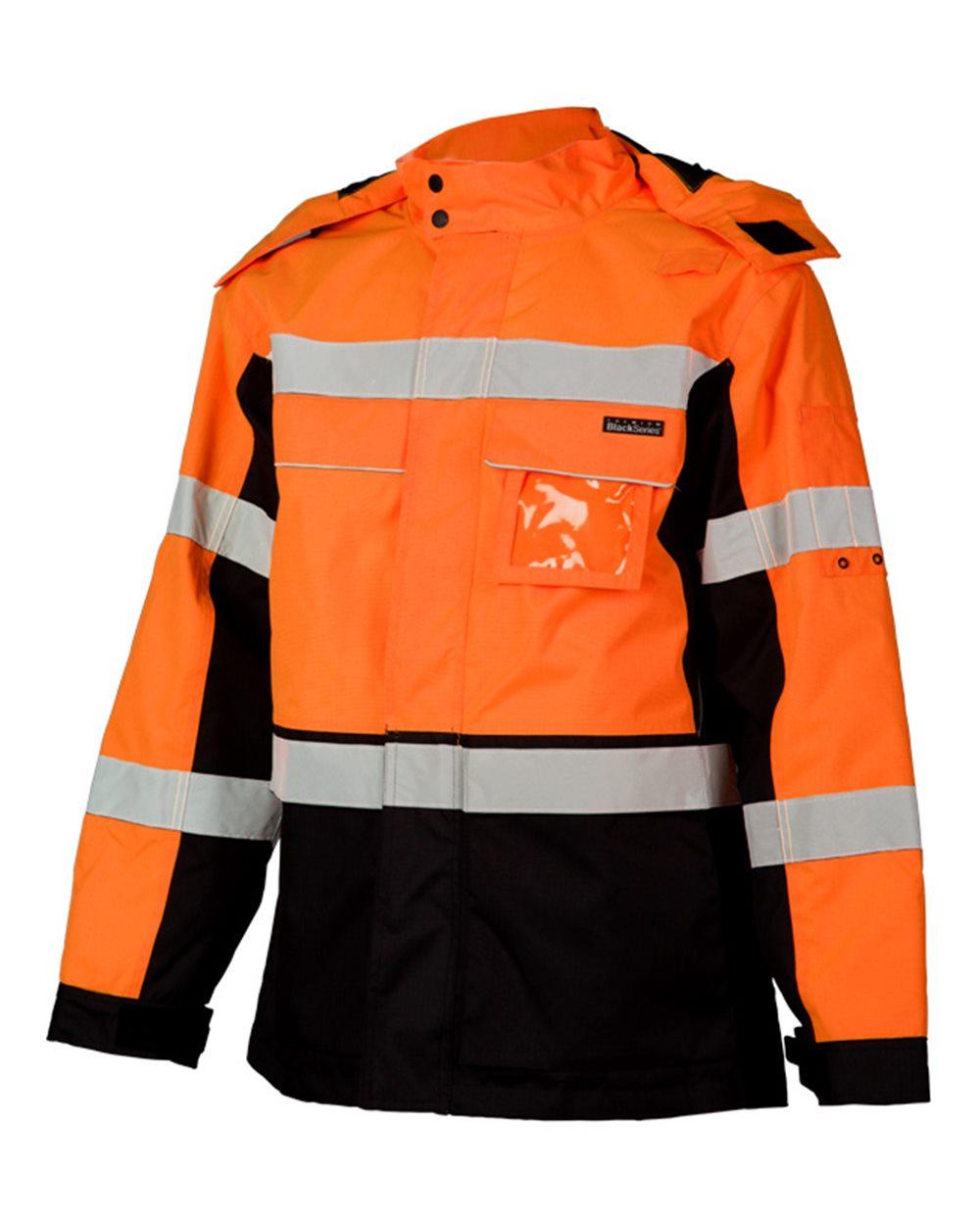 JS140-141 Kishigo Premium Black Series Parka - Siide Image