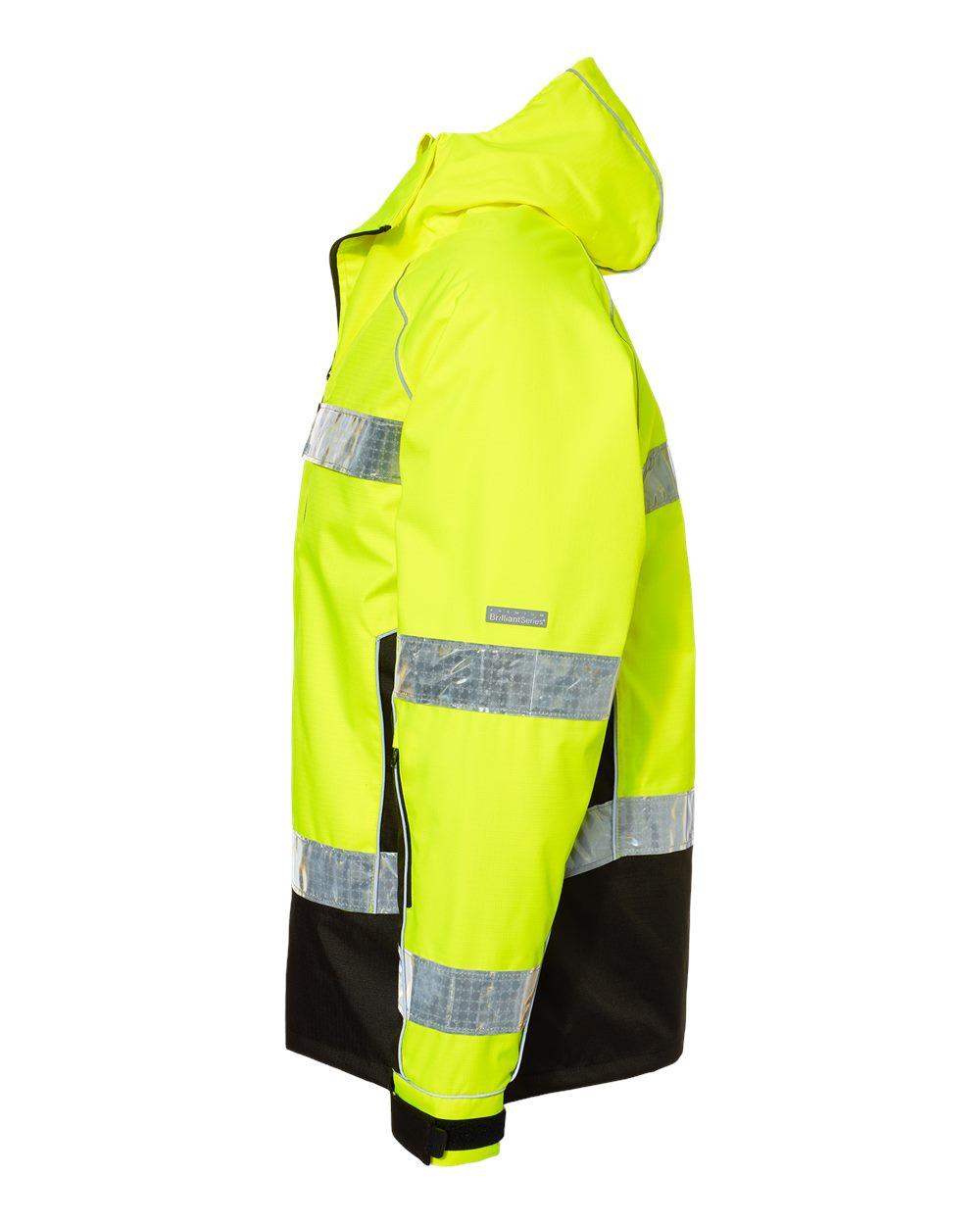 JS152 Kishigo Premium Brilliant Series Class 3 Pro Parka - Siide Image