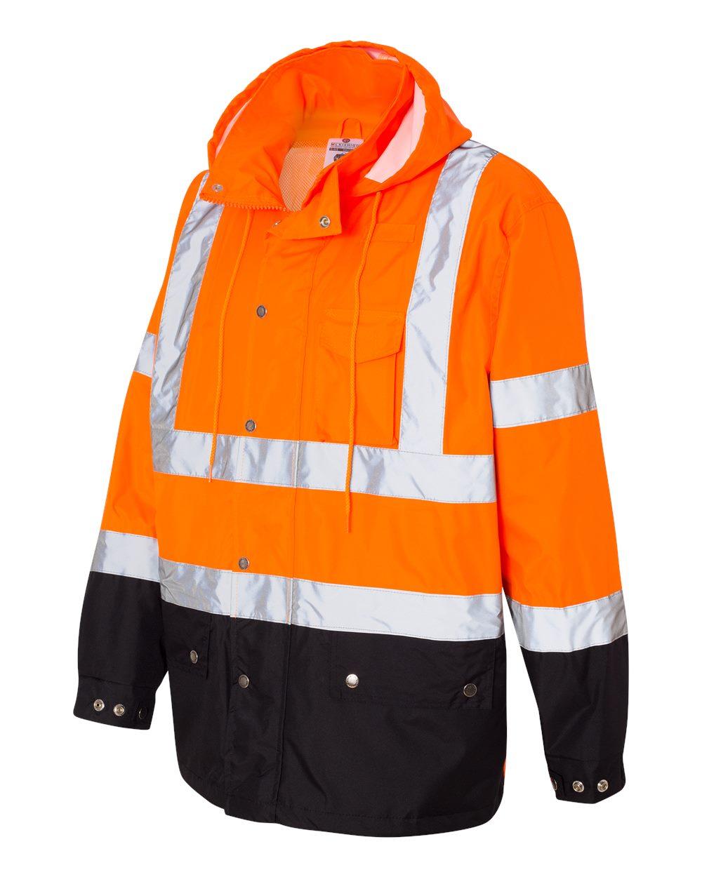 RWJ102-103 Kishigo Storm Cover Waterproof Rain Jacket - Siide Image