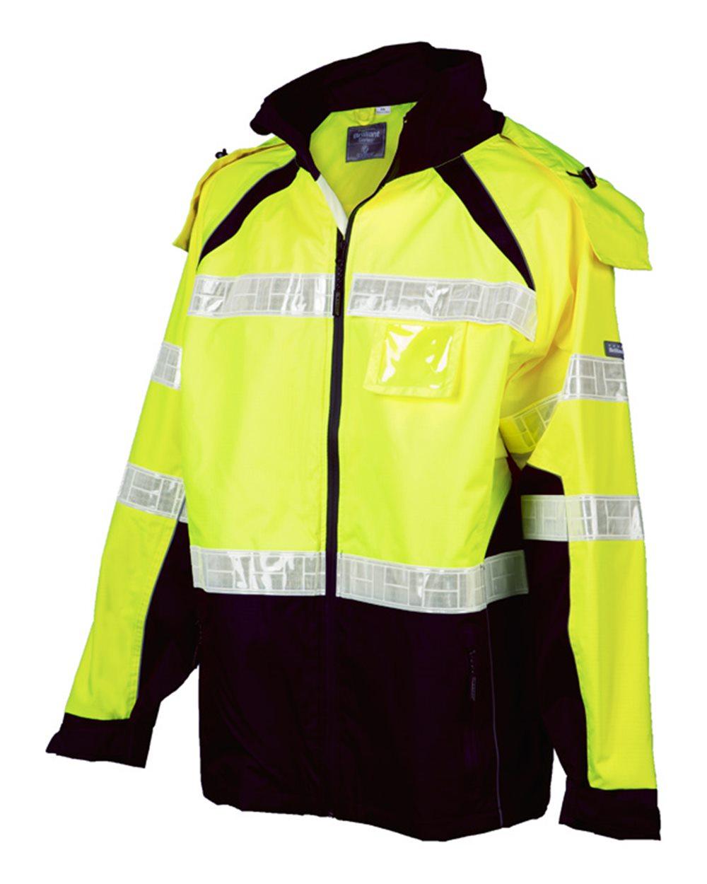 RWJ112 Kishigo Premium Brilliant Series Rainwear Jacket - Siide Image