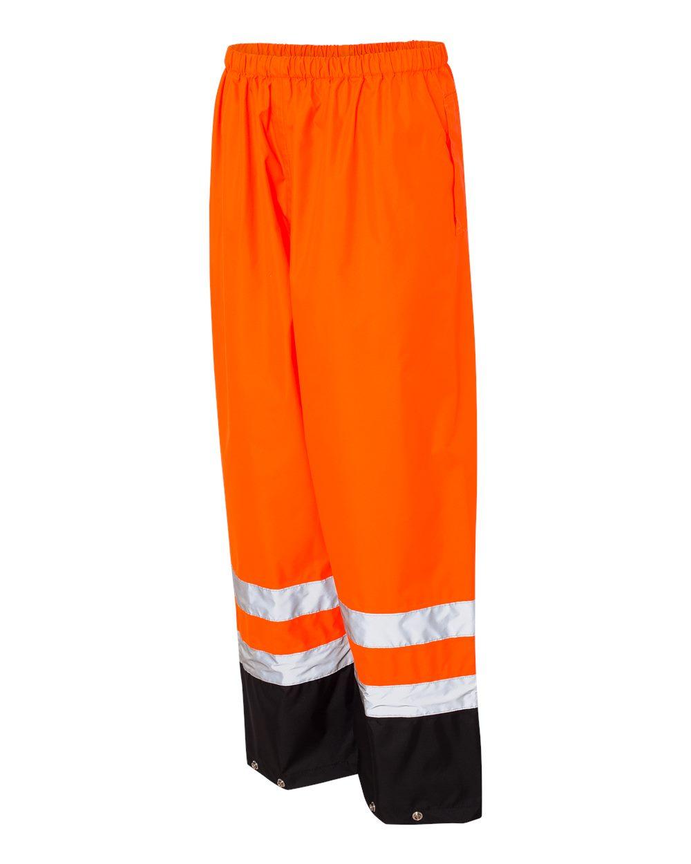 RWP102-103 Kishigo Storm Cover Waterproof Rain Pants - Siide Image